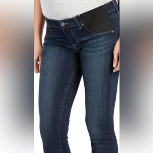 PAIGE Women's Skinny Jeans - Dark Blue